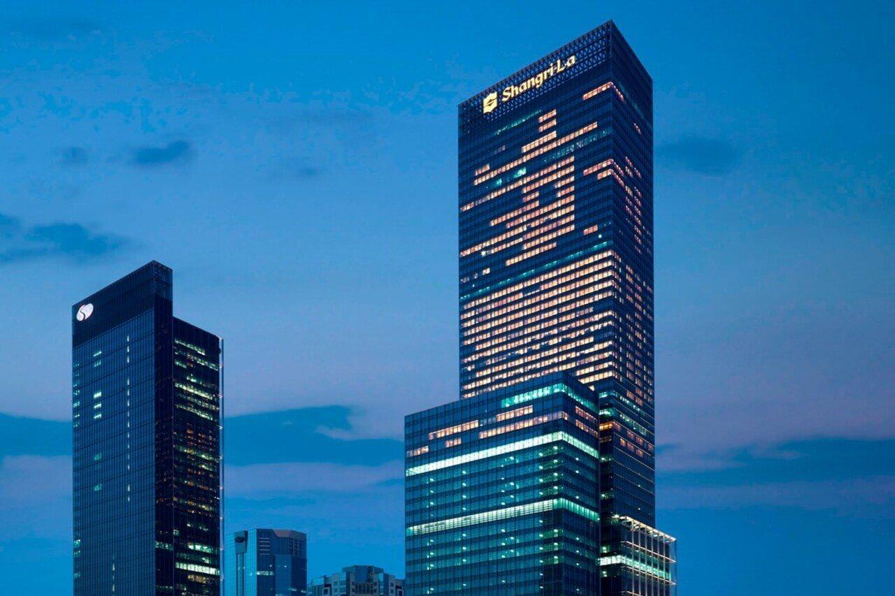 Jing An Shangri-La, Shanghai Bagian luar foto
